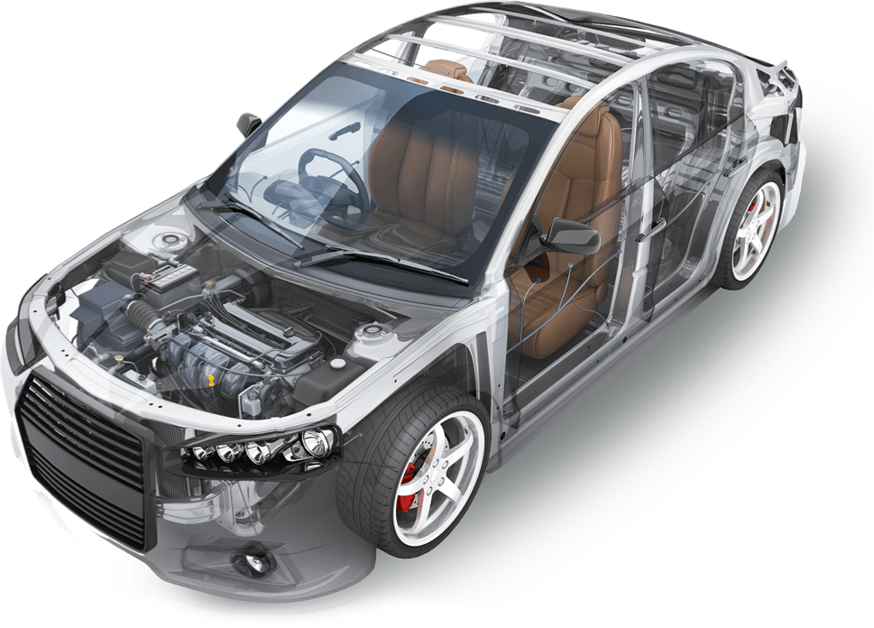 Car Front Skeleton